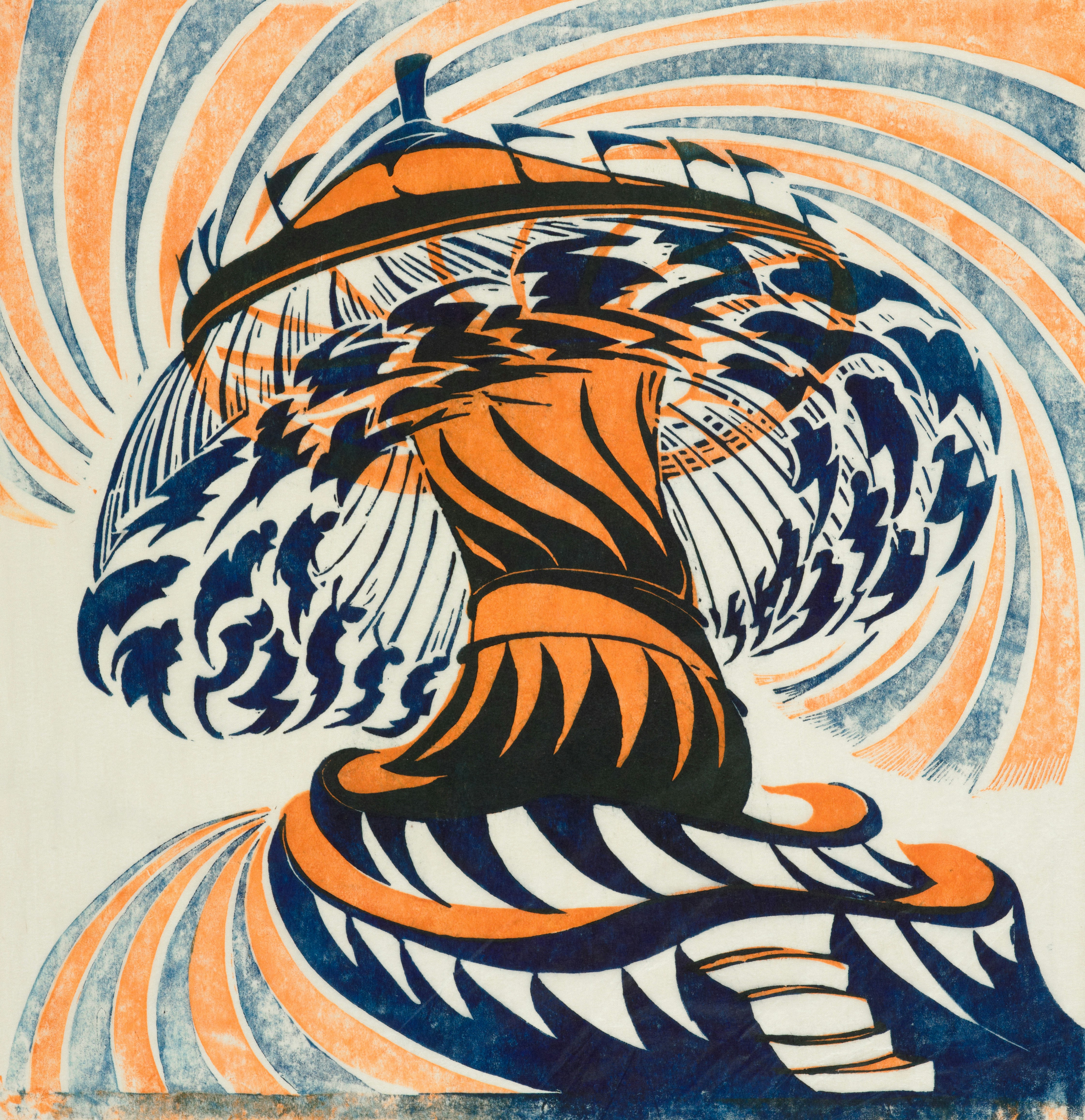 The merry-go-round, circa 1930, by Cyril Power. Gift of Rex Nan Kivell, 1953. Te Papa (1953-0003-268). https://collections.tepapa.govt.nz/object/37131